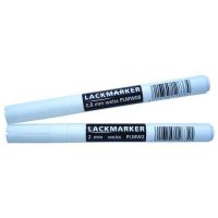 Marķieris kabeļiem Lackmarker, balts 2 mm 05102834